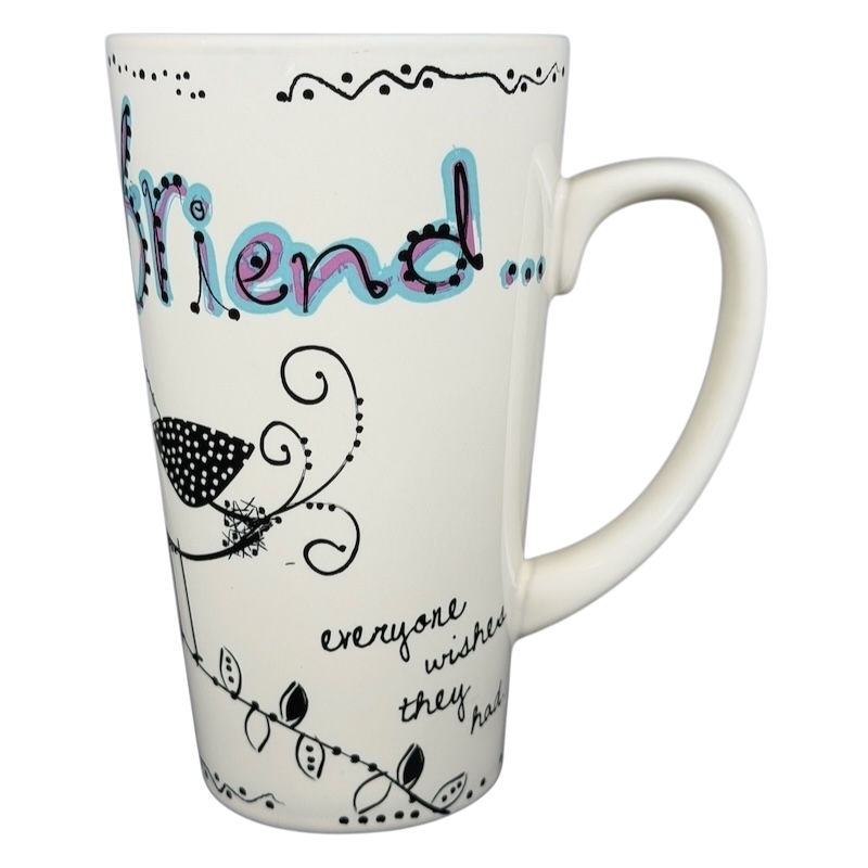 Natural Life You're the Friend Everyone Wishes They Had mug with fun designs and vibrant colors