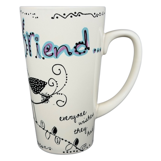 Natural Life You're the Friend Everyone Wishes They Had mug with fun designs and vibrant colors