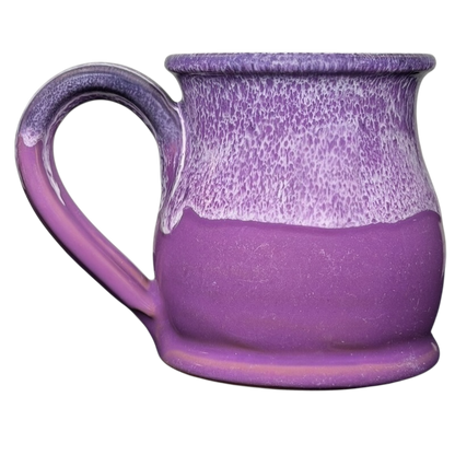 Handcrafted Deneen Pottery Mug in Purple featuring a unique glaze, perfect for Original Pancake House Poway and Temecula California Deneen Pottery