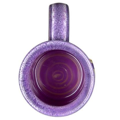 Purple Deneen Pottery Mug from Original Pancake House Poway and Temecula California Deneen Pottery