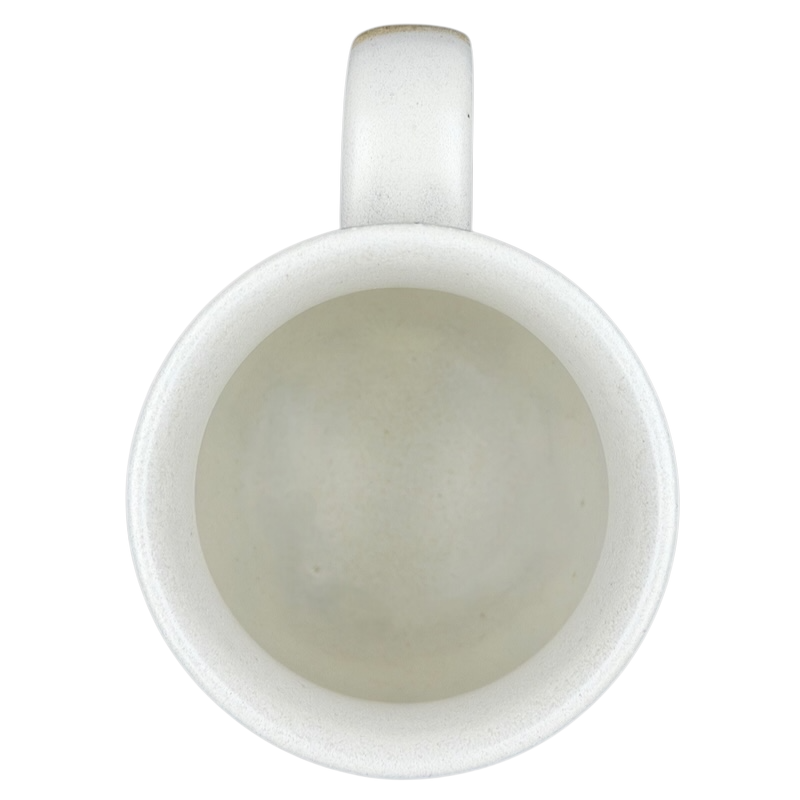 Otagiri butterflies tankard vintage mug with a smooth white finish and spacious interior