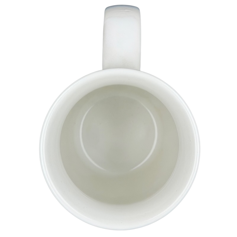 Otagiri coastal seagull sailboat tankard mug with a smooth white interior and sturdy handle