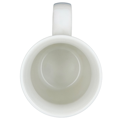 Otagiri coastal seagull sailboat tankard mug with a smooth white interior and sturdy handle