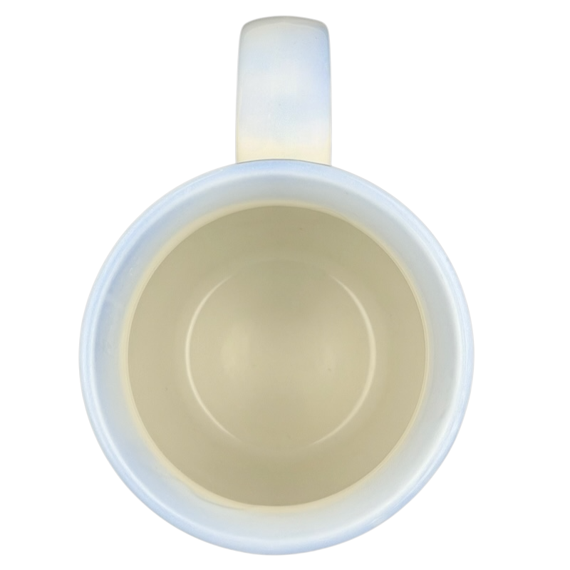 Otagiri humpback whale vintage mug with a smooth ceramic finish and a classic white interior