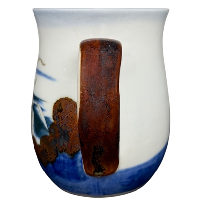 Otagiri lighthouse seagull vintage mug featuring a scenic coastal design and a unique handle
