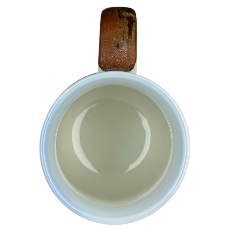 Otagiri mallard ducks vintage tankard mug with a rustic handle and smooth interior design