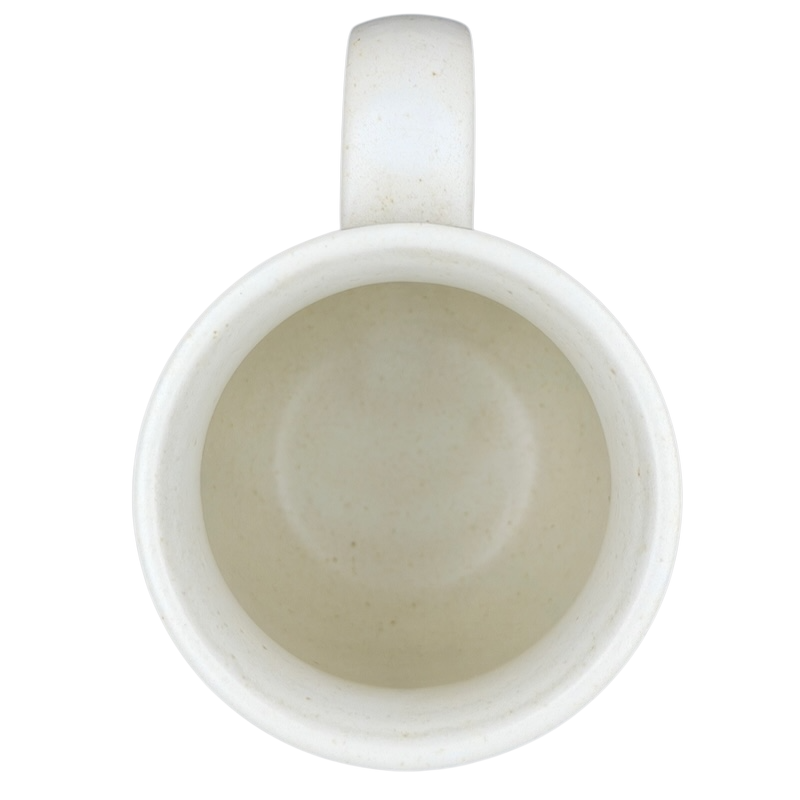 Inside view of Otagiri owl pair mug vintage with a classic design and smooth interior