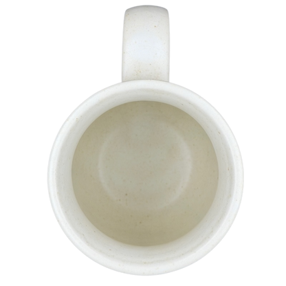 Inside view of Otagiri owl pair mug vintage with a classic design and smooth interior