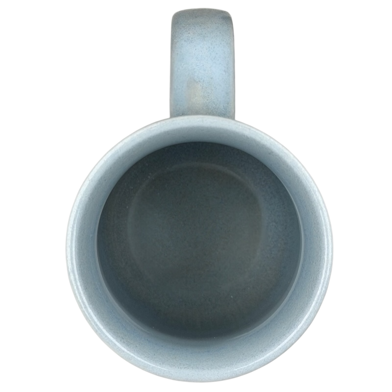 Otagiri pelican vintage tankard mug in light blue, featuring a smooth interior and sturdy handle