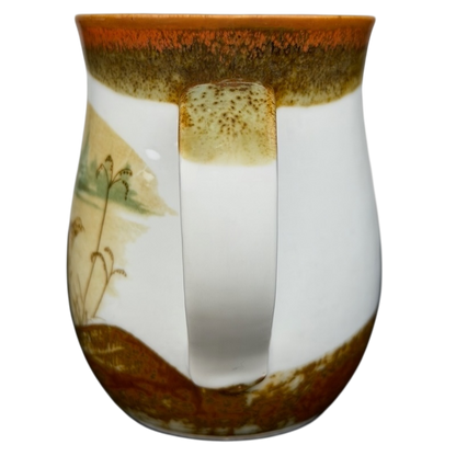 Otagiri pheasants tankard vintage mug featuring a nature scene and elegant design