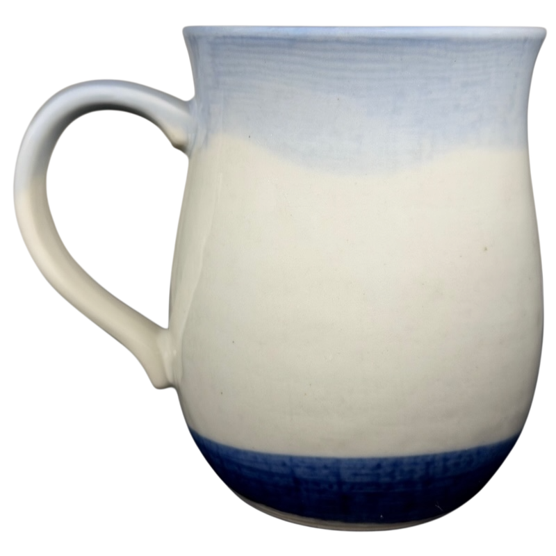 Otagiri Puffins vintage mug featuring a unique blue and white design, perfect for collectors and daily use