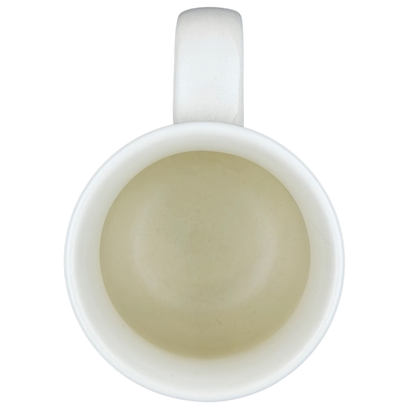 Otagiri sailboats and seagulls vintage mug in classic white ceramic design