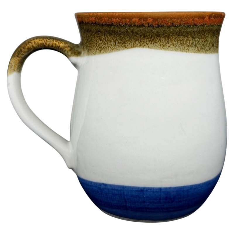 Otagiri seagulls tankard vintage mug with a brown and blue design, perfect for collectors
