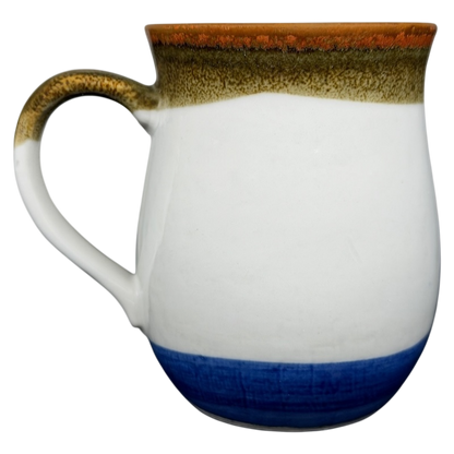 Otagiri seagulls tankard vintage mug with a brown and blue design, perfect for collectors