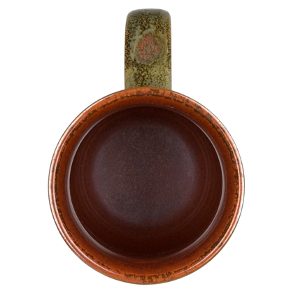 Otagiri seagulls tankard vintage mug with a rustic design and unique handle detail