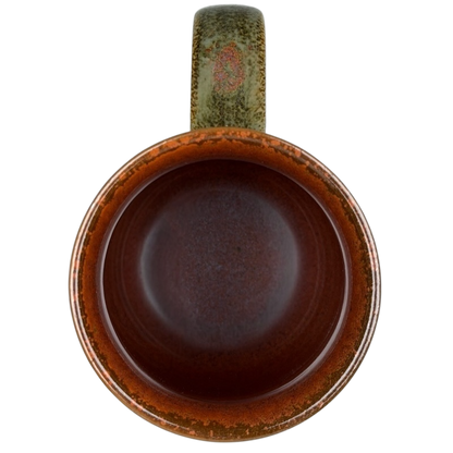 Otagiri seagulls tankard vintage mug featuring a rustic design and glossy finish