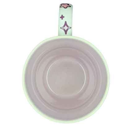 Pusheen Pusheenicorn Mug Our Name Is Mud with a pastel interior and whimsical handle design