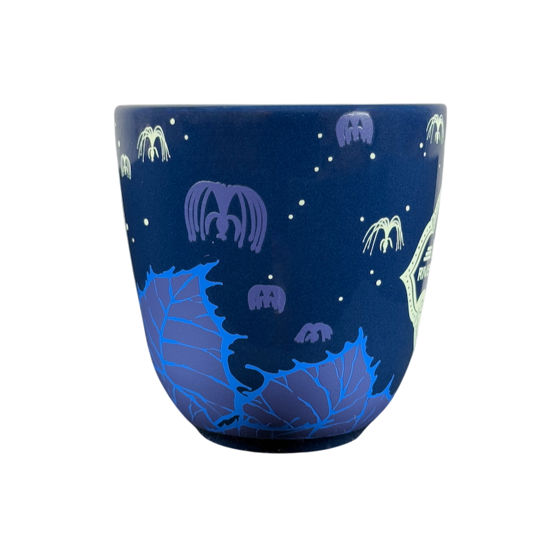 Pandora Na'vi River Journey Disney mug featuring colorful foliage and glowing elements