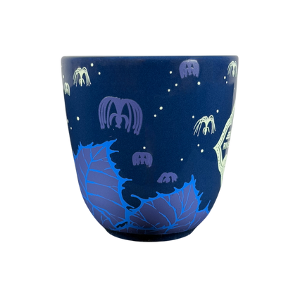 Pandora Na'vi River Journey Disney mug featuring colorful foliage and glowing elements