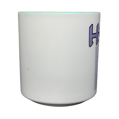 HEATHER Poetry Name Mug Papel in White with Bold Lettering and Smooth Finish