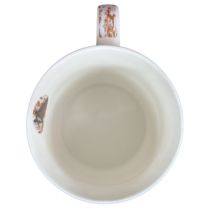 Patti Gay Clyde Horse Mug Two Can Art PPD with a smooth, clean interior view showcasing its design