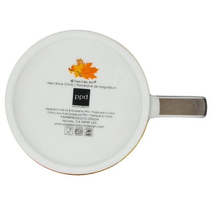 Patti Gay Glacier Dudley Goldendoodle Mug Two Can Art PPD featuring a sleek design and smooth finish