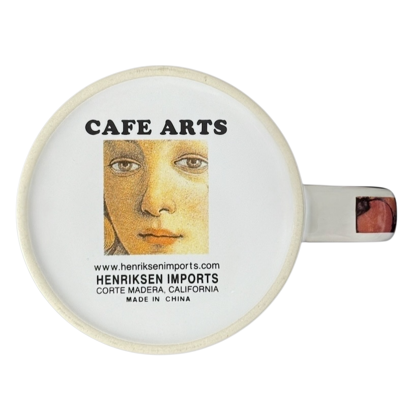 Cafe Arts Paul Cezanne still life vintage mug featuring a unique artistic design