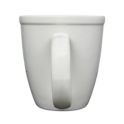 Hallmark Peanuts Charlie Brown Snoopy vintage mug with a classic white design