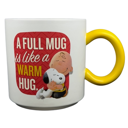 Peanuts Movie Charlie Brown Snoopy Hallmark mug with colorful handle and heartwarming quote