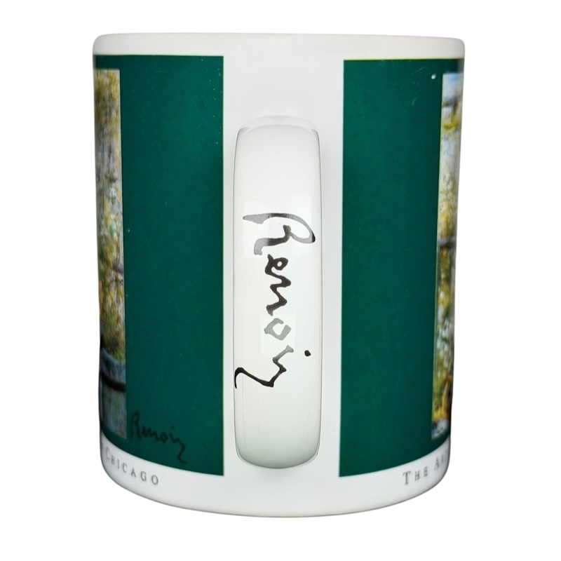 Copco Pierre-Auguste Renoir Two Sisters On The Terrace Mug with vibrant artwork and signature detail