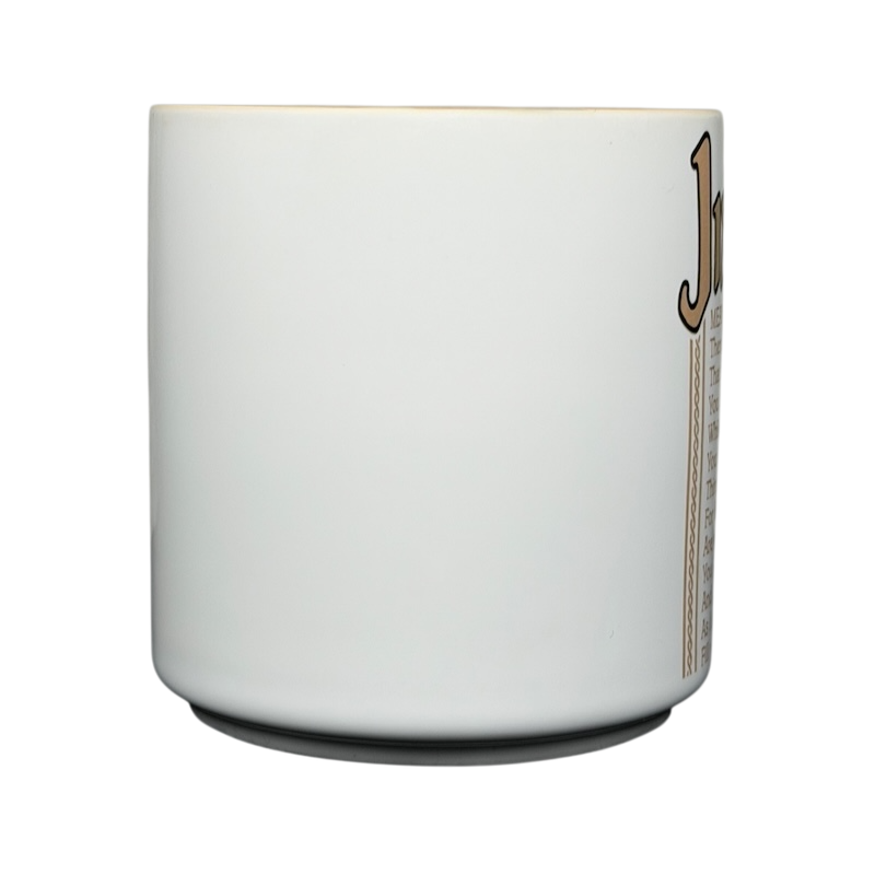 JIM name poetry mug with personalized design, perfect for gifting and daily use