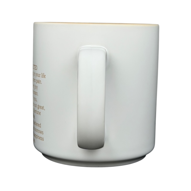 Papel JIM name poetry mug featuring heartfelt verses and a sleek white design