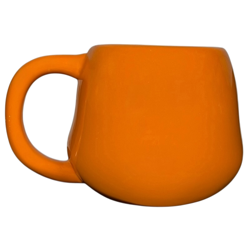 Vibrant orange Pokemon Charmander Mug with a rounded design for coffee lovers