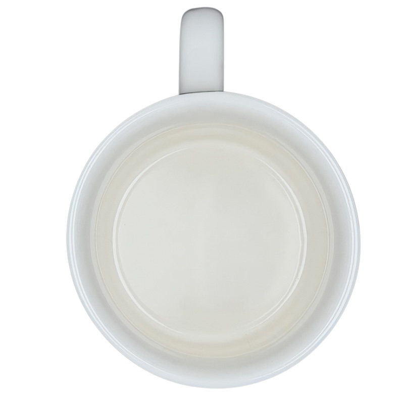 Airstream Always Home Mug Pottery Barn in White with a Smooth, Glossy Finish