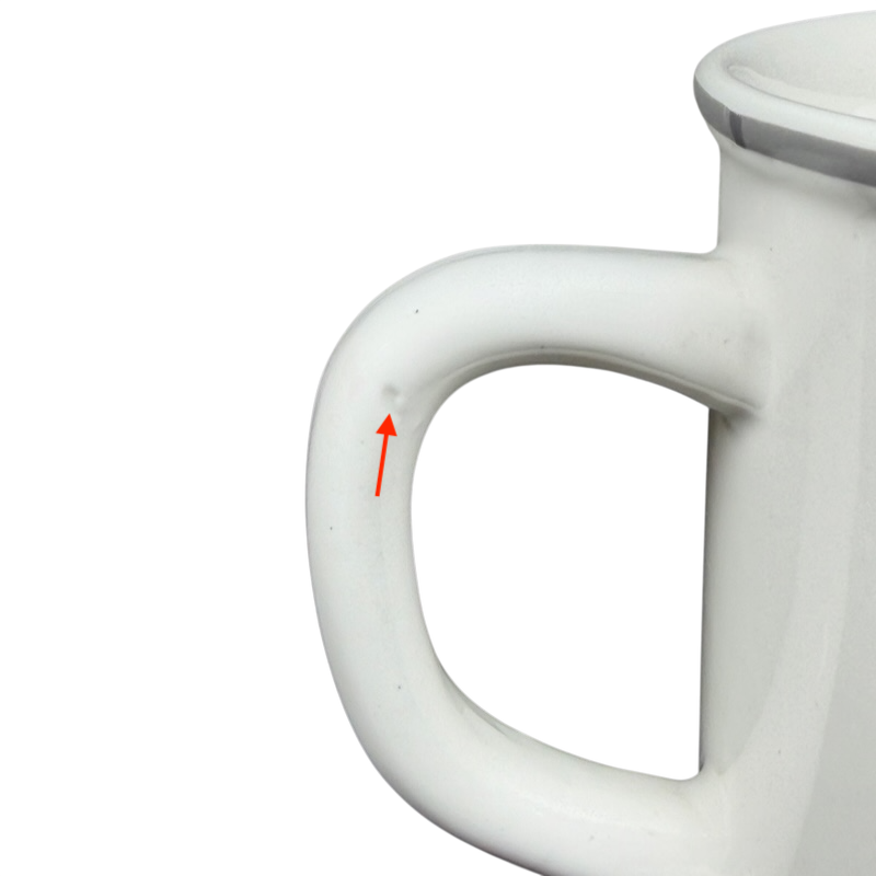 Airstream Happy Camper Mug Pottery Barn with a unique handle design and durable ceramic material