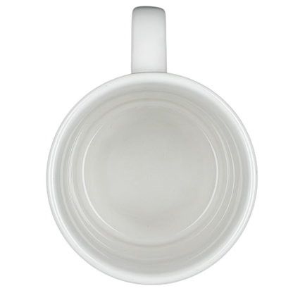 Empty interior view of Puffins Barbara Lavallee Mug Arctic Circle Enterprises with a clean finish