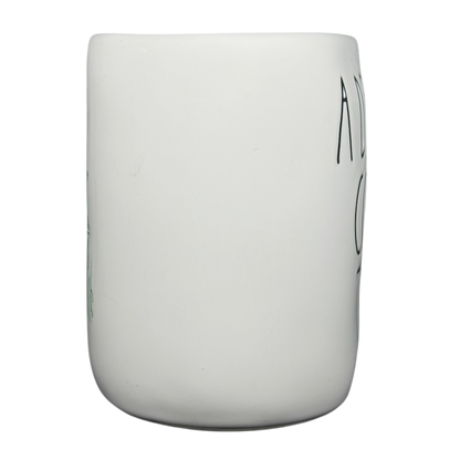 Rae Dunn Disney Princess Castle Mug Magenta with a smooth white ceramic finish