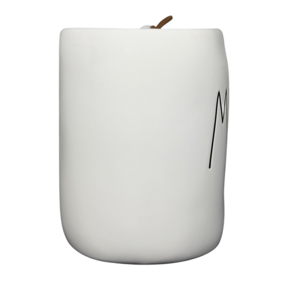 Rae Dunn MAMA Mug Magenta in white with minimalistic design and black lettering
