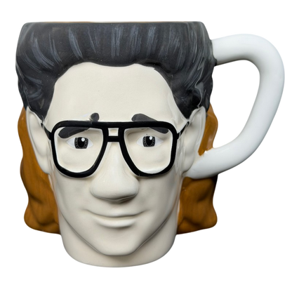 Rhett And Link Good Mythical Morning Mug featuring a whimsical character design with oversized glasses