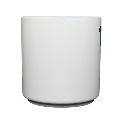Papel Rick poetry name mug in a minimalist white design for coffee lovers