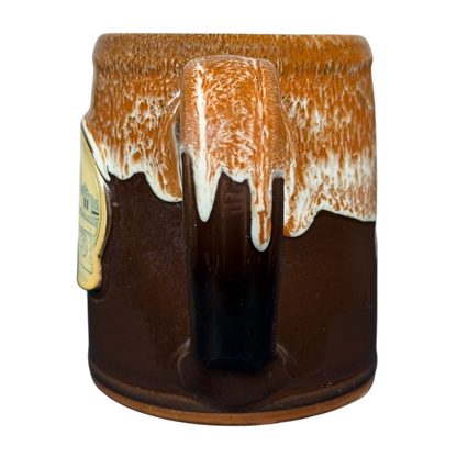 Vintage Deneen mug featuring Ronald Reagan Rancho Del Cielo design with a classic glaze finish
