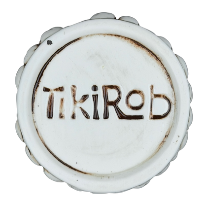 Bottom view of Rumhaven Mermaid Tiki Mug TikiRob featuring a unique design and branding detail.