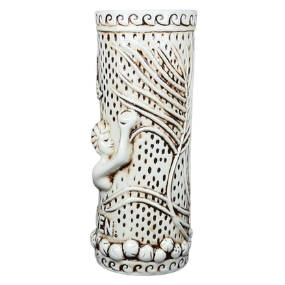 Rumhaven Mermaid Tiki Mug TikiRob featuring detailed mermaid design and textured finish