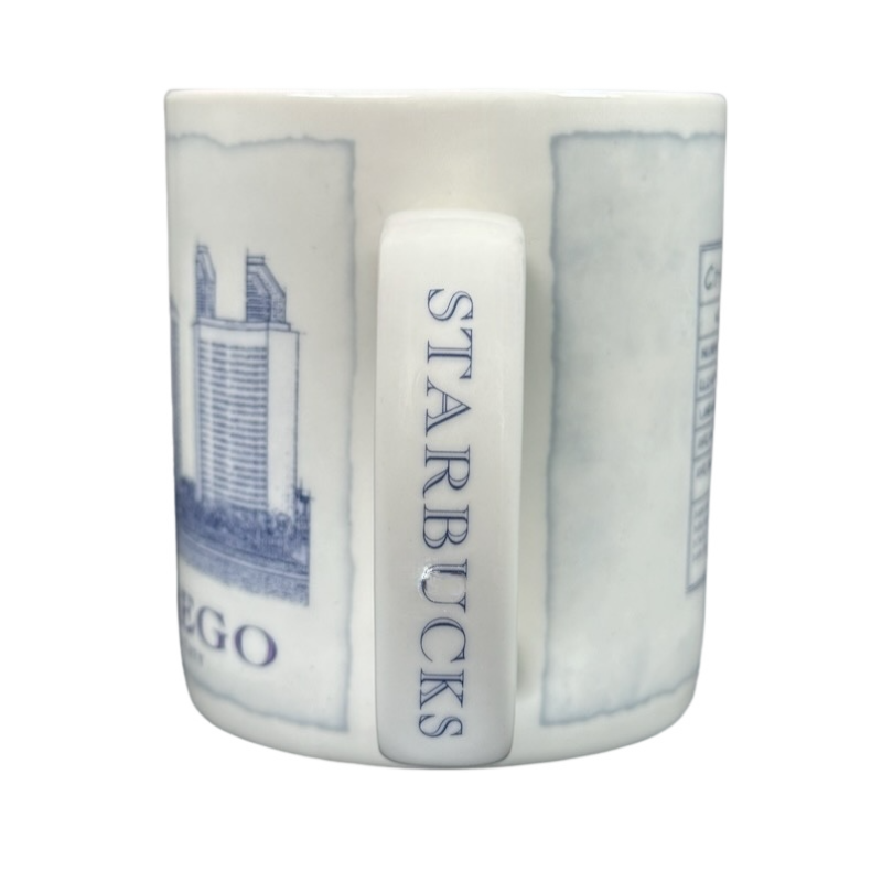 San Diego Starbucks Architect Vintage Mug - Rare Collectible
