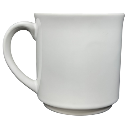 Sandra Boynton Don't Let The Turkeys Get You Down vintage mug in a classic white design