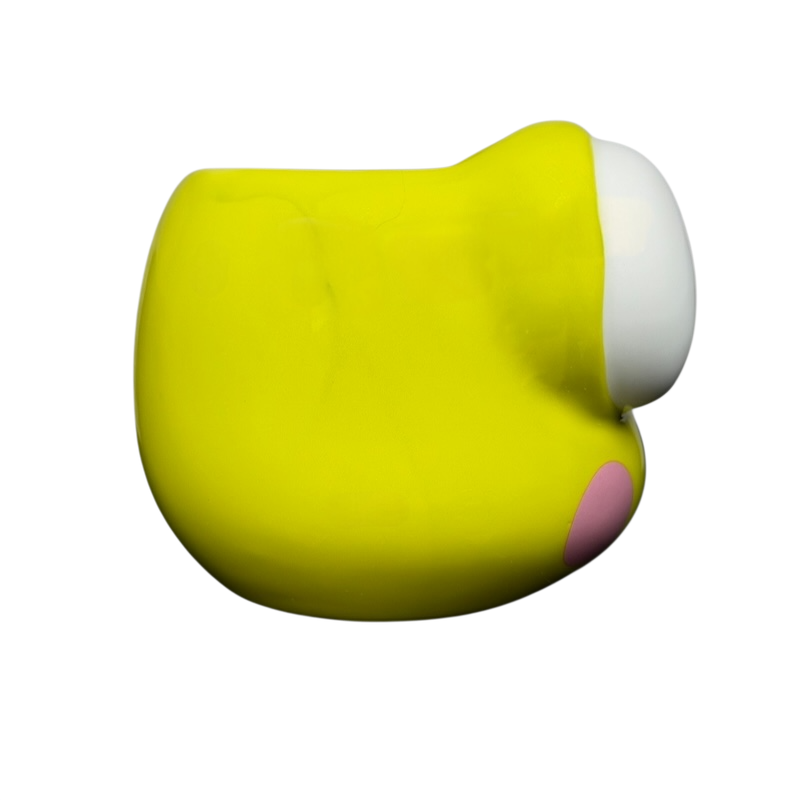 Keroppi Mug Sanrio Silver Buffalo with bright yellow design and playful features for fun beverages