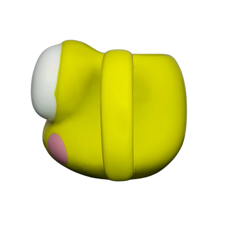 Cute Keroppi Mug Sanrio Silver Buffalo with a bright yellow frog design, perfect for fans and collectors