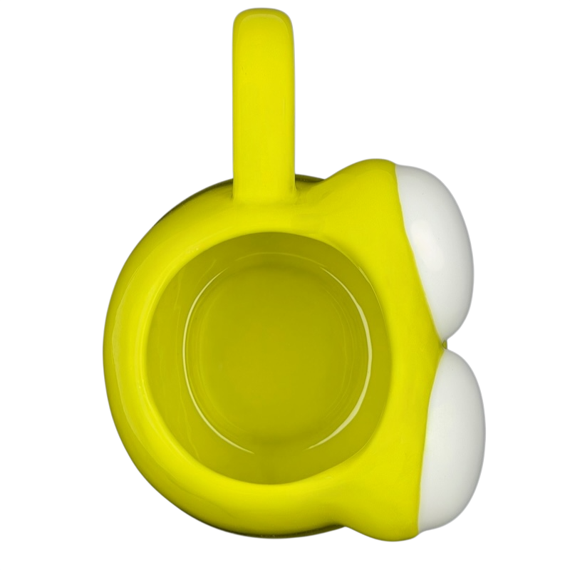 Bright Green Keroppi Mug Sanrio Silver Buffalo with Adorable Frog Design and Big Eyes