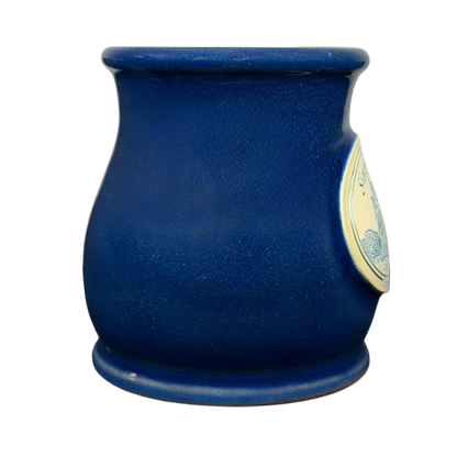 Simply Divine Bed and Breakfast Deneen mug in royal blue ceramic with a unique design