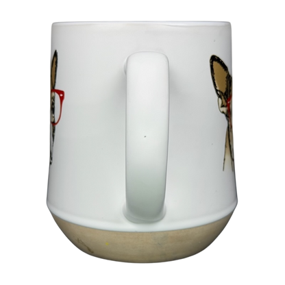 Whats Up Dawg Boston Terrier Mug Spectrum Designz featuring a cute Boston Terrier illustration with glasses